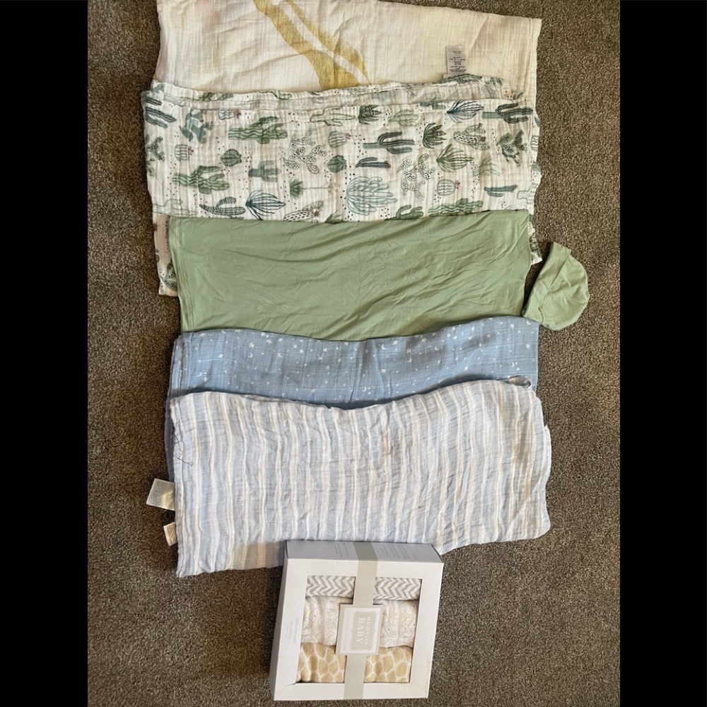 Posh Peanut, Pottery Barn swaddles